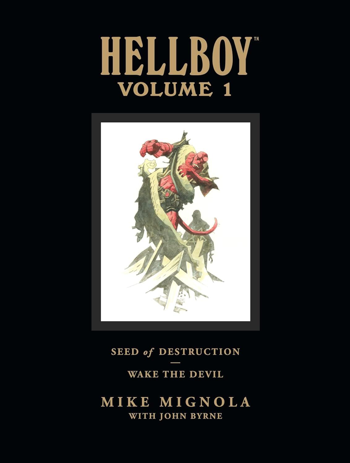Hellboy Library Volume 1: Seed of Destruction and Wake the Devil