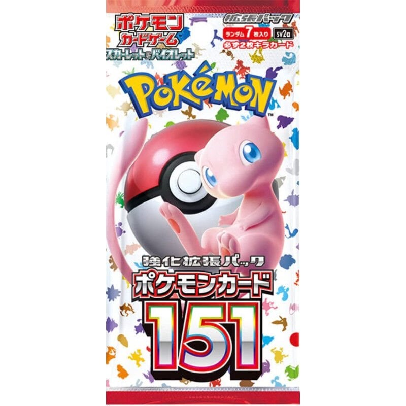 Pokemon Cards - Scarlet & Violet - Pokemon Card 151 - Booster Japonca