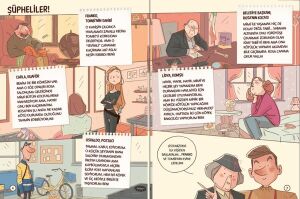 Görsel Mantıksal ve Bilişsel Beceri Etkinlikleri (7-9 Yaş) - Teresa Halanın Soruşturmaları 1 (Çıkartmalı)