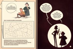 Görsel Mantıksal ve Bilişsel Beceri Etkinlikleri (7-9 Yaş) - Teresa Halanın Soruşturmaları 1 (Çıkartmalı)