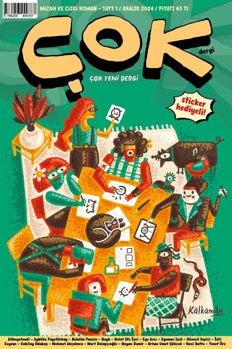 Çok Dergi Sayı 1 – Çok Yeni Dergi – Aralık 2024