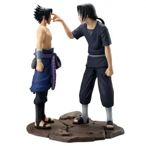 Naruto Shippuden - Uchiha Sasuke & Uchiha Itachi - Ichiban Kuji Revible Moment - Red Eyes That Reflect The Heart - Last One Prize (Bandai Spirits)