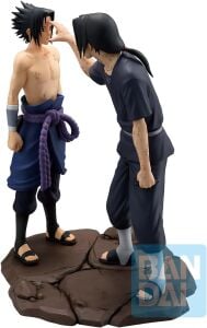 Naruto Shippuden - Uchiha Sasuke & Uchiha Itachi - Ichiban Kuji Revible Moment - Red Eyes That Reflect The Heart - Last One Prize (Bandai Spirits)