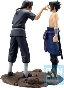 Naruto Shippuden - Uchiha Sasuke & Uchiha Itachi - Ichiban Kuji Revible Moment - Red Eyes That Reflect The Heart - Last One Prize (Bandai Spirits)