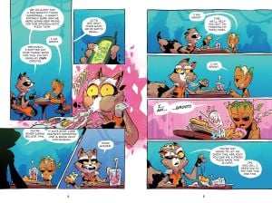 Rocket and Groot Graphix Chapters #1: The Hunt for Star-Lord