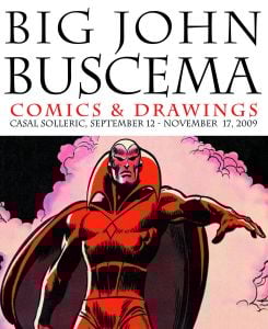 BIG JOHN BUSCEMA COMICS & DRAWINGS