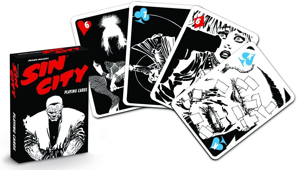 Dark Horse Deluxe Sin City Playing Cards İskambil Kartı