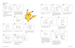Amazing Pokémon Paper Crafts: Colorful Creations Inspired by the World of Pokémon!