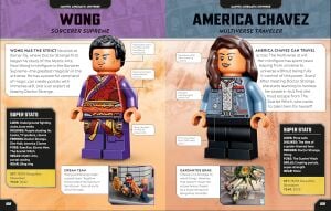 Lego Marvel Character Encyclopedia: With Exclusive Captain America Minifigure