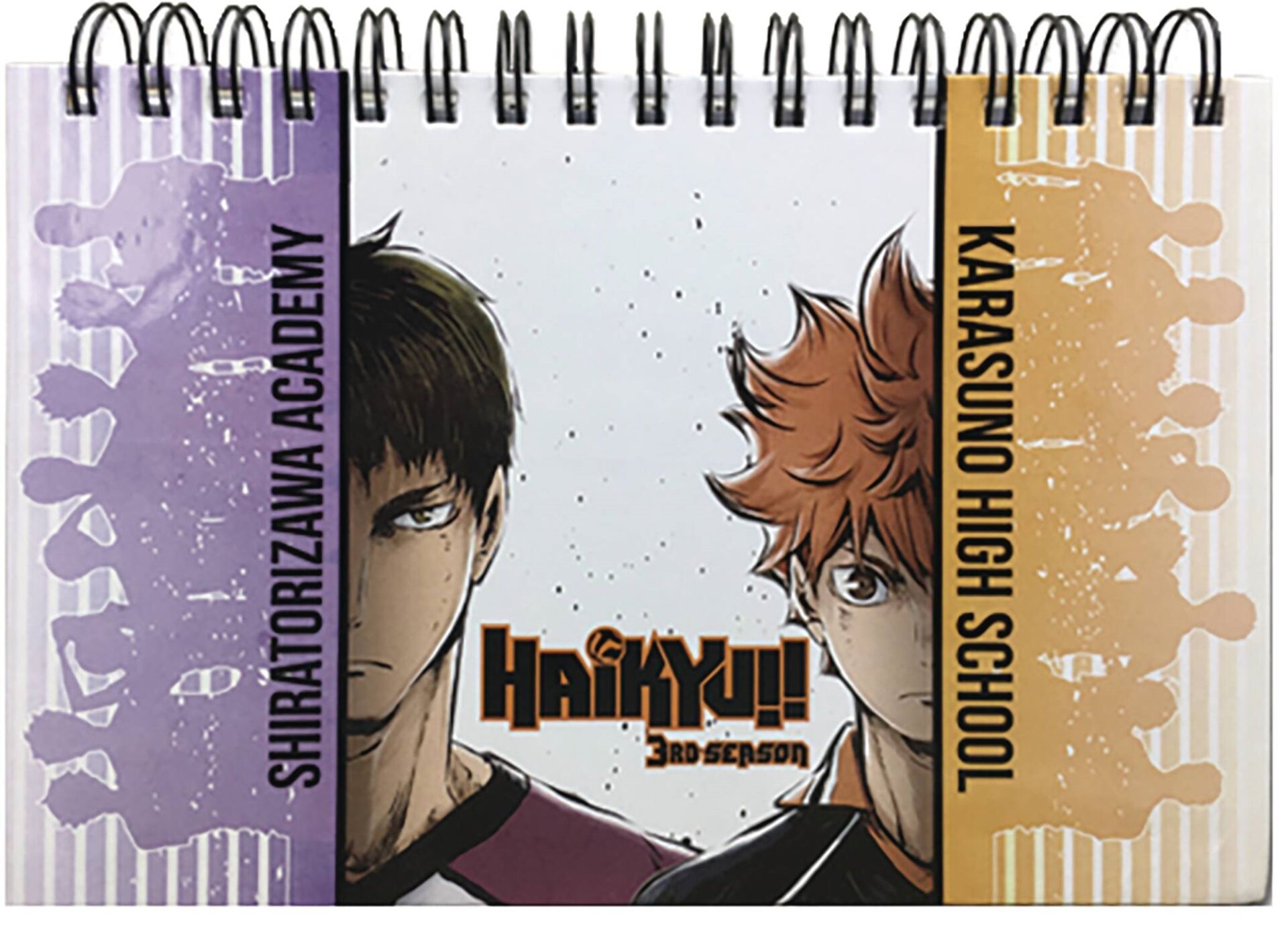 Shoyo vs. Wakatoshi Hardcover Notebook - Haikyuu