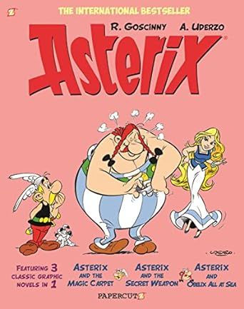 Asterix Omnibus Vol. 10: Collecting Asterix and the Magic Carpet, Asterix and the Secret Weapon, and Asterix and Obelix All at Sea