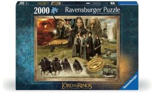 Lord of the Rings: The Fellowship of the Rings 2000 Piece Jigsaw Puzzle