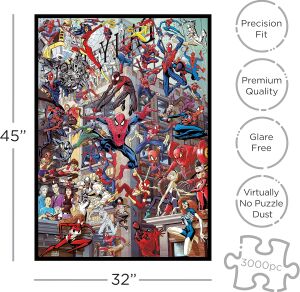 Marvel Spider-Man Heroes 3000pc Puzzle