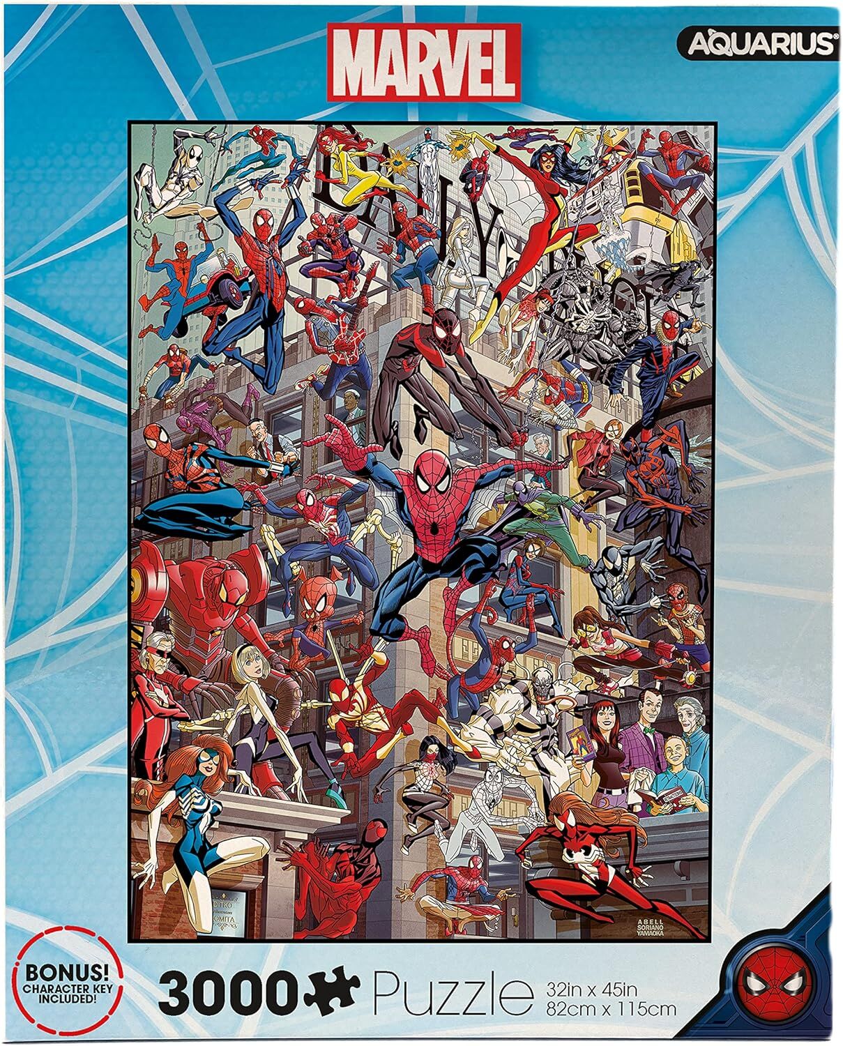 Marvel Spider-Man Heroes 3000pc Puzzle