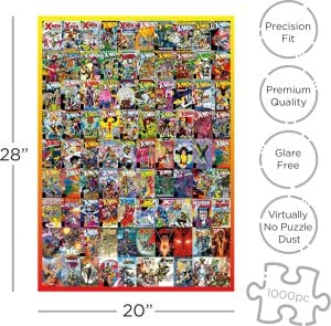 Marvel X-Men Covers 1000 Pieces Puzzle