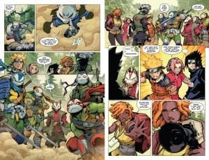 Teenage Mutant Ninja Turtles x Naruto