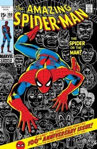 SPIDER-MAN 100 COLLECT COMIC BOOK POSTCARDS
