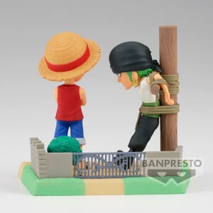 ONE PIECE - WORLD COLLECTABLE FIGURE LOG STORIES - LUFFY & ZORO