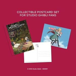 Studio Ghibli Howl's Moving Castle: 30 Postcards