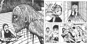 Junji Ito Collection: A Twisted Horror Coloring Book