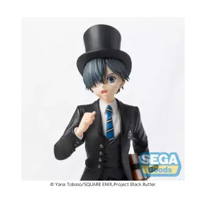 BLACK BUTLER - LUMINASTA FIGURE - CIEL PHANTOMHIVE - BOARRDING SCHOLL EDITION