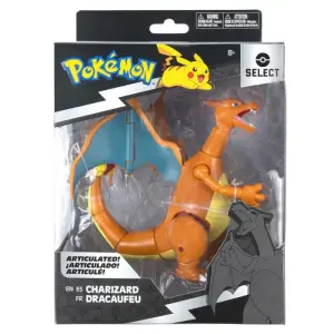 Pokemon Select Super - Articulated Charizard - Authentic Details Action Figure