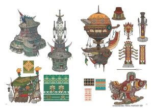 Final Fantasy XIV: Dawntrail -- The Art of Succession -Relics of Heritage-