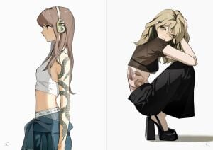 Yukina Artworks & Fashion Sketch (Japanese)