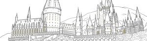 Harry Potter: A Cinematic Gallery: 80 Original Images to Color and Inspire