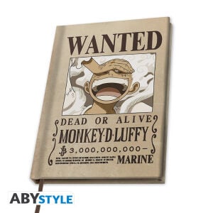 ONE PIECE - A5 Notebook Wanted Luffy Wano