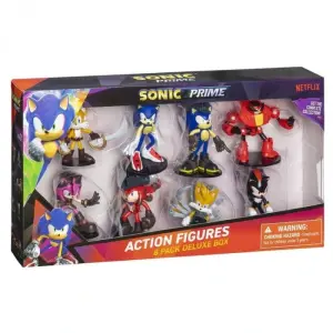 Sonic Prime 8'li Deluxe Aksiyon Figür Seti
