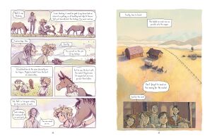 The Great Turkey Walk: A Graphic Novel Adaptation of the Classic Story of a Boy, His Dog and a Thousand Turkeys