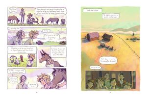 The Great Turkey Walk: A Graphic Novel Adaptation of the Classic Story of a Boy, His Dog and a Thousand Turkeys