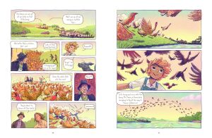 The Great Turkey Walk: A Graphic Novel Adaptation of the Classic Story of a Boy, His Dog and a Thousand Turkeys