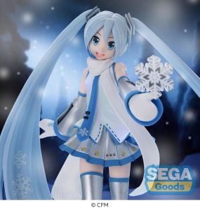 HATSUNE MIKU SERIES LUMINASTA SNOW MIKU SKY TOWN FIG