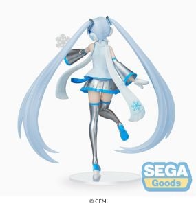 HATSUNE MIKU SERIES LUMINASTA SNOW MIKU SKY TOWN FIG