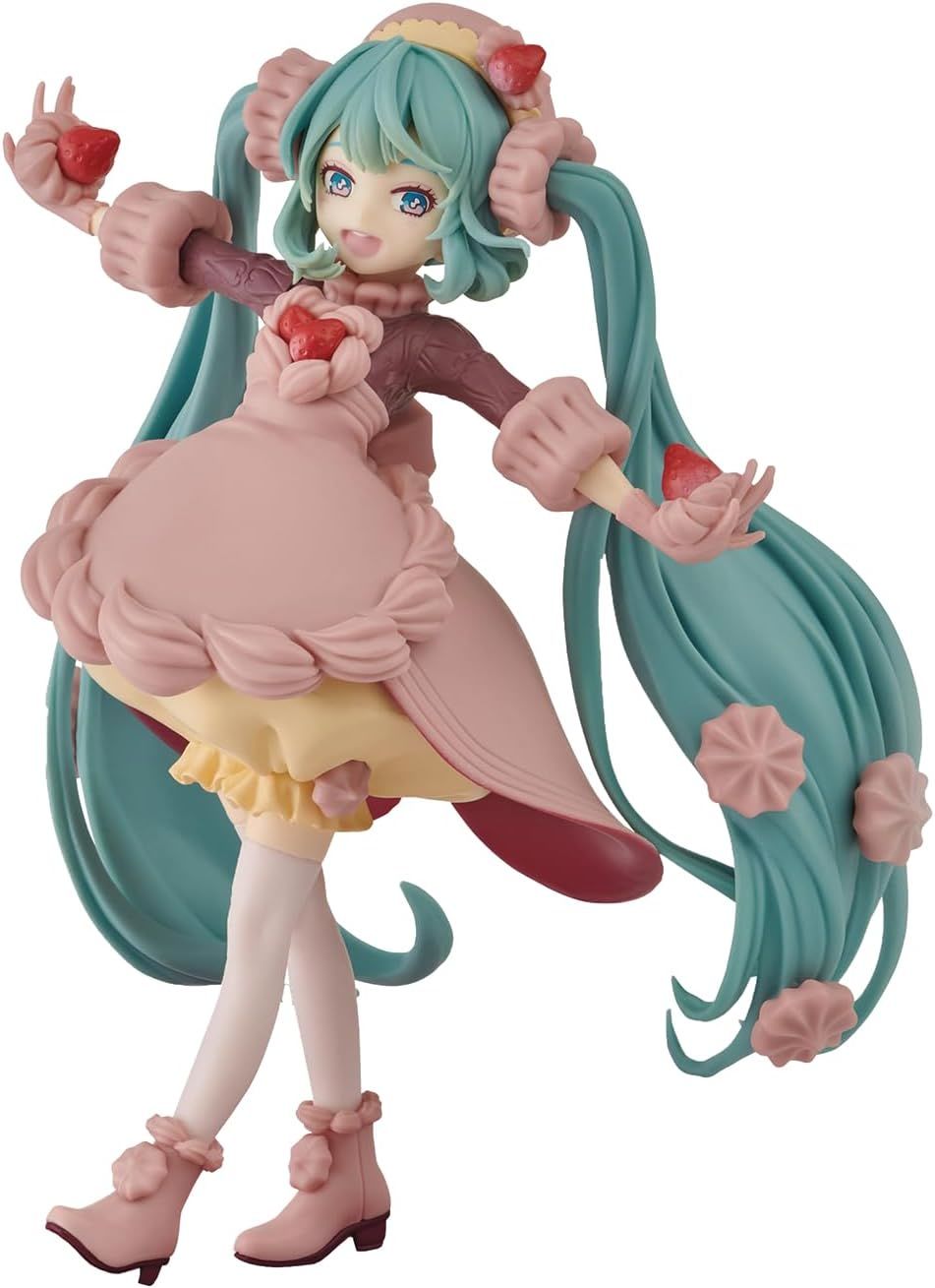 MIKU シークレット Hatsune Miku SweetSweets Strawberry Chocolate Short Figure