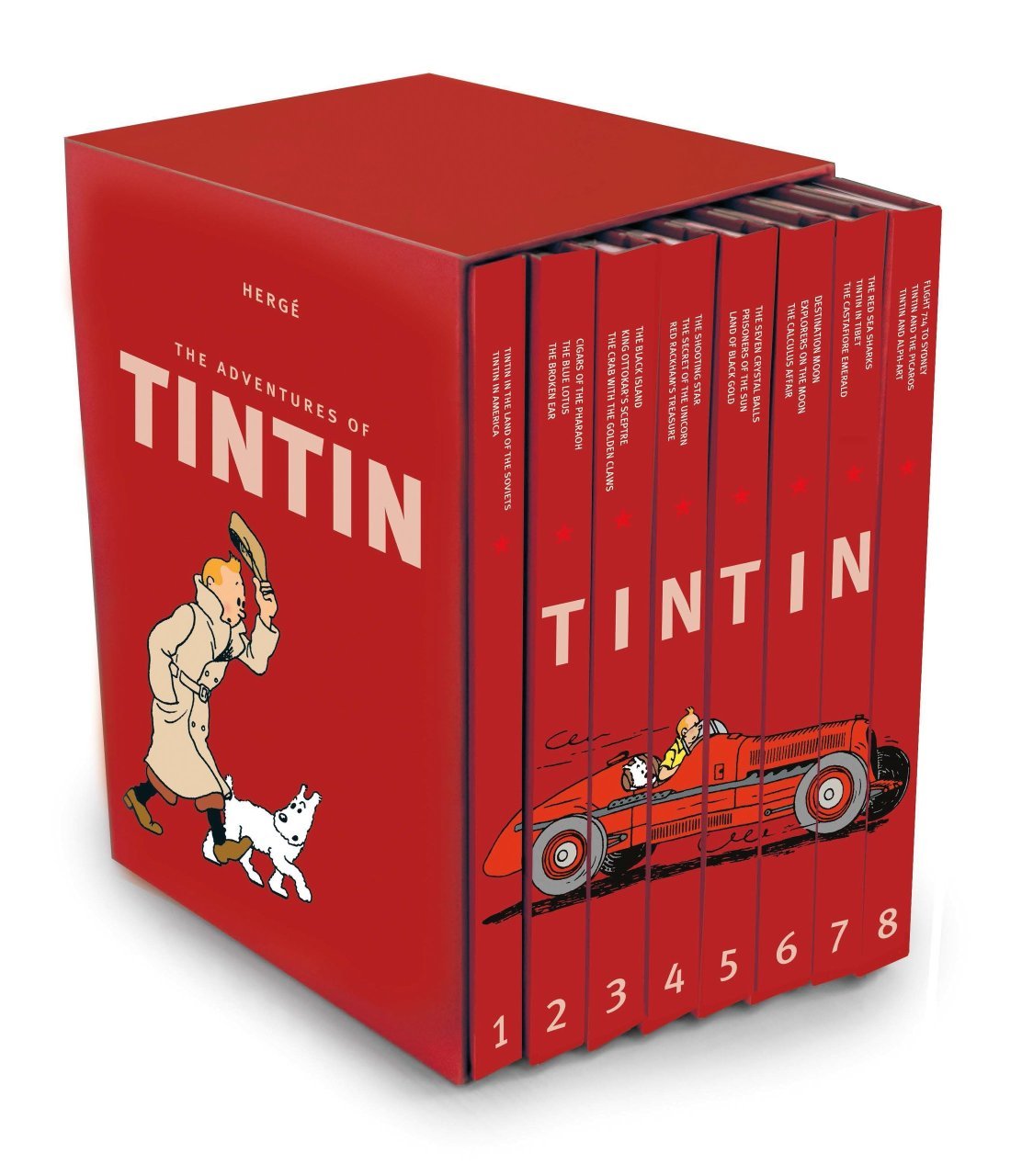 希少 TINTIN ティントン コレクターセット Adventures of Tintin Complete Set (The Adventures of Tintin