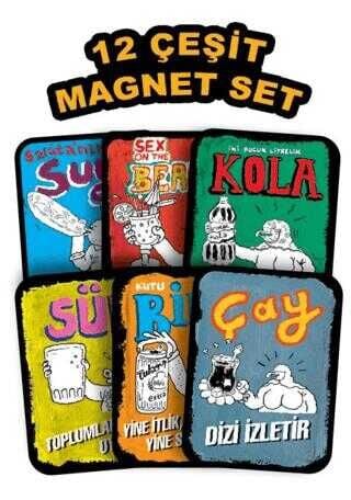 Umut Sarıkaya 12`li Magnet Set