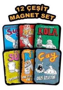 Umut Sarıkaya 12`li Magnet Set