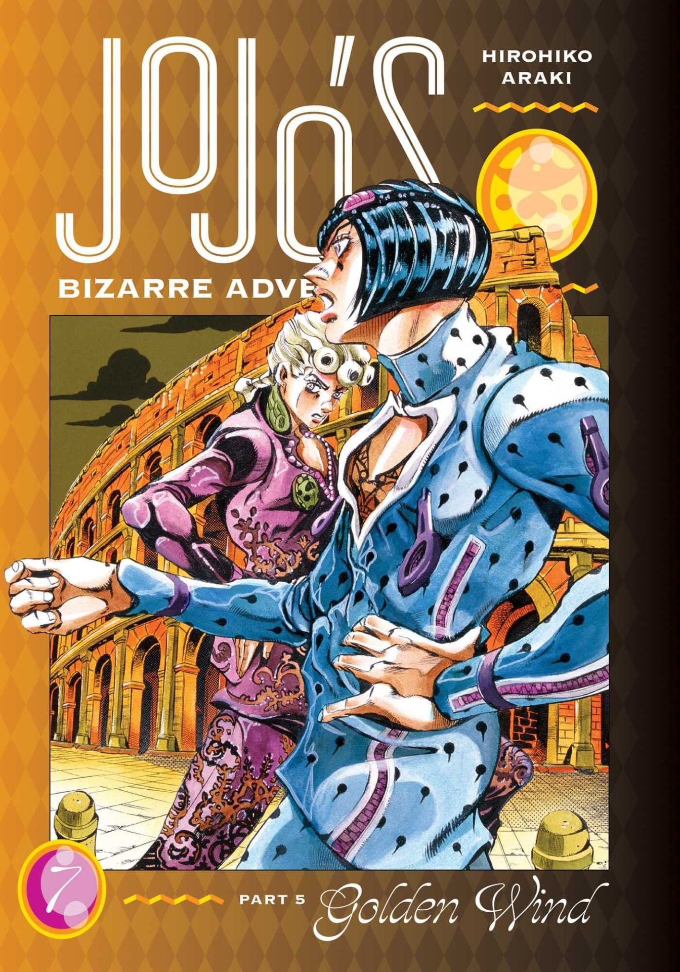 Jojo\'s Bizarre Adventure: Part 5-Golden Wind, Vol. 7