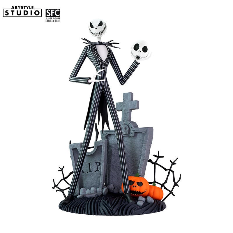 NIGHTMARE BEFORE XMAS Figurine Jack scary smiling face
