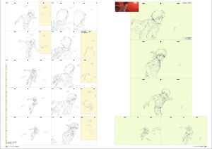 Evangelion Movie Animation Genga Art Collection Latter 02