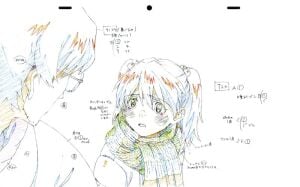 Evangelion Movie Animation Genga Art Collection Latter 02