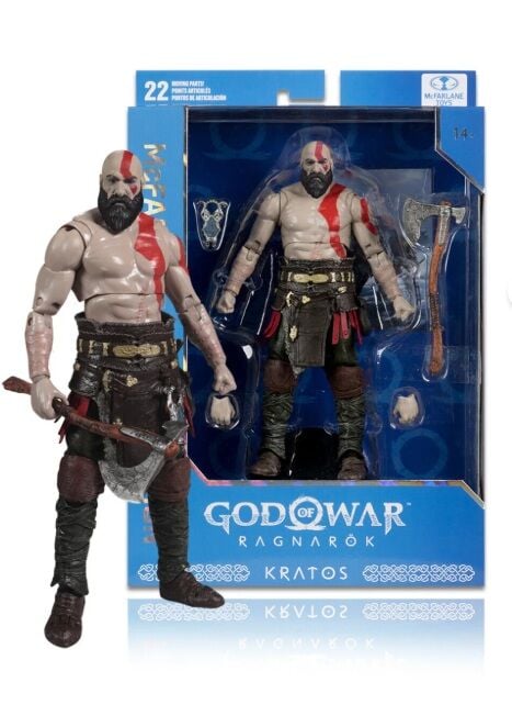 Toys God of War Ragnarok Kratos (18 cm) Deluxe Figür
