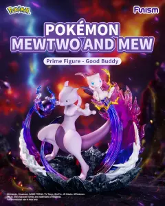 POKEMON PRIME FIGURE MEW & MEWTWO