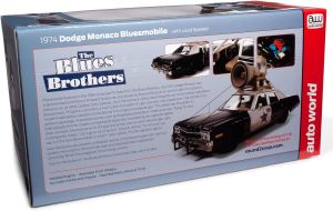 Blues Brothers 1974 Dodge Monaco Police Pursuit 1:18 Scale Diecast Model
