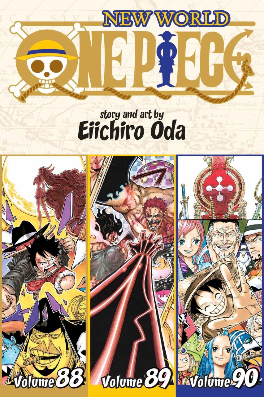 ONE PIECE 1~104刊 EPBOX3~9 One Piece Box Set 3: Thriller Bark to New World: Volumes 47-70