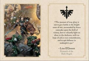 Warhammer 40,000: Words of War: The Miniature Book of Space Marines Quotes