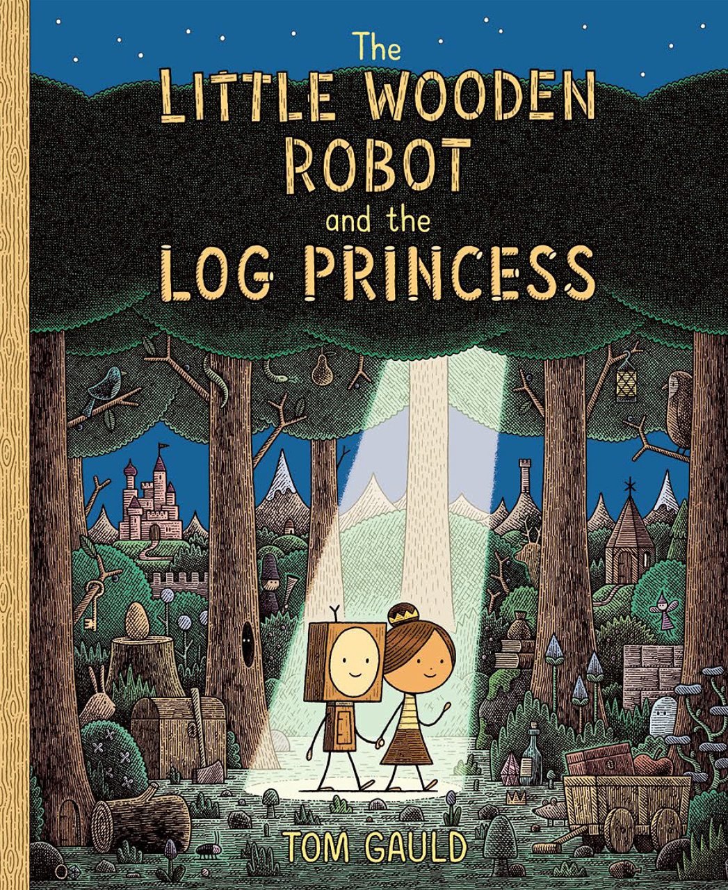 The Little Wooden Robot and the Log Princess